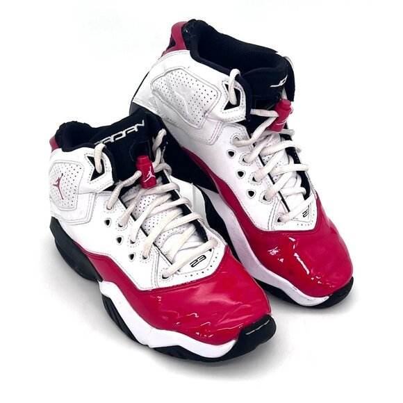 Air Jordan 23 B'Loyal Sneakers Shoes Boys Mens 4.5Y White Red 2019 Non Marking - Picture 1 of 15